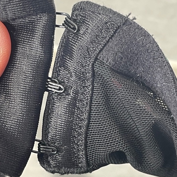 Torrid XO Back-Smoothing Push-up Plunge Strawberry Black Print Bra W-811 Sz 44C - Picture 6 of 11